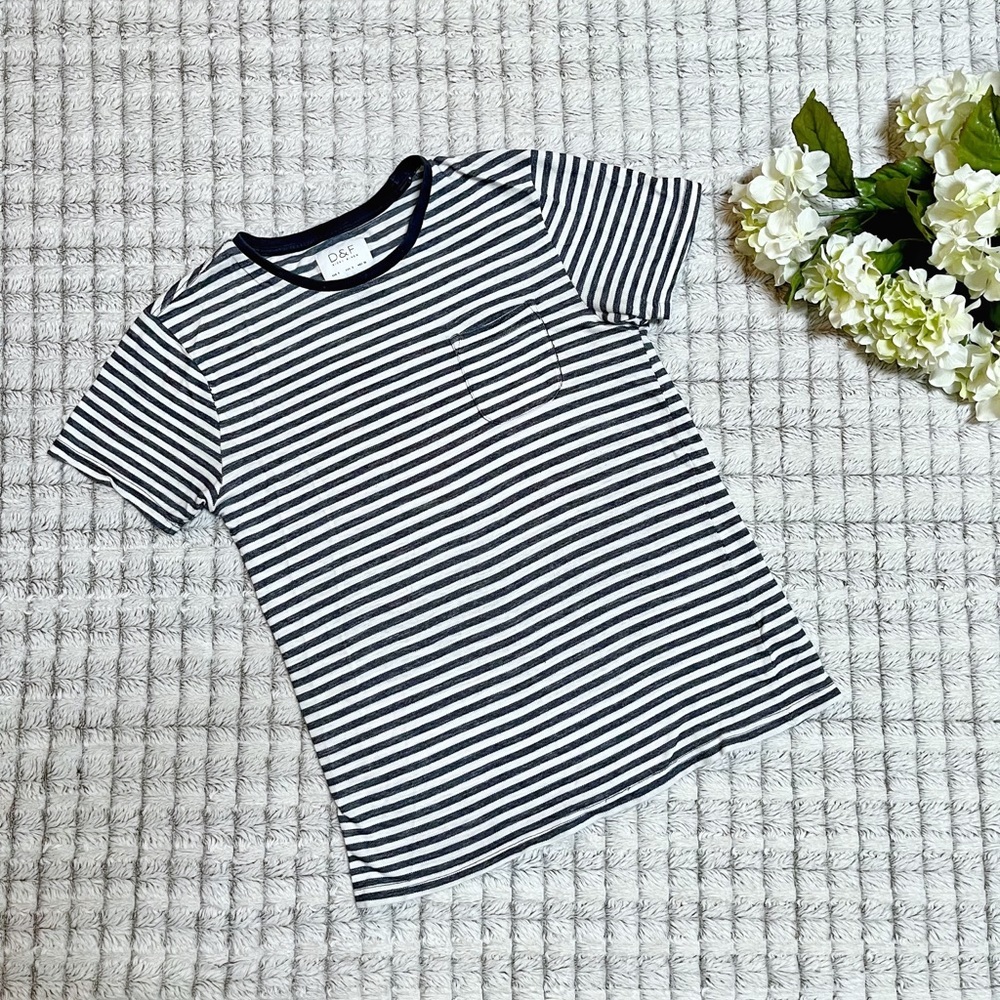 D&F Ricky Singh Striped Tee